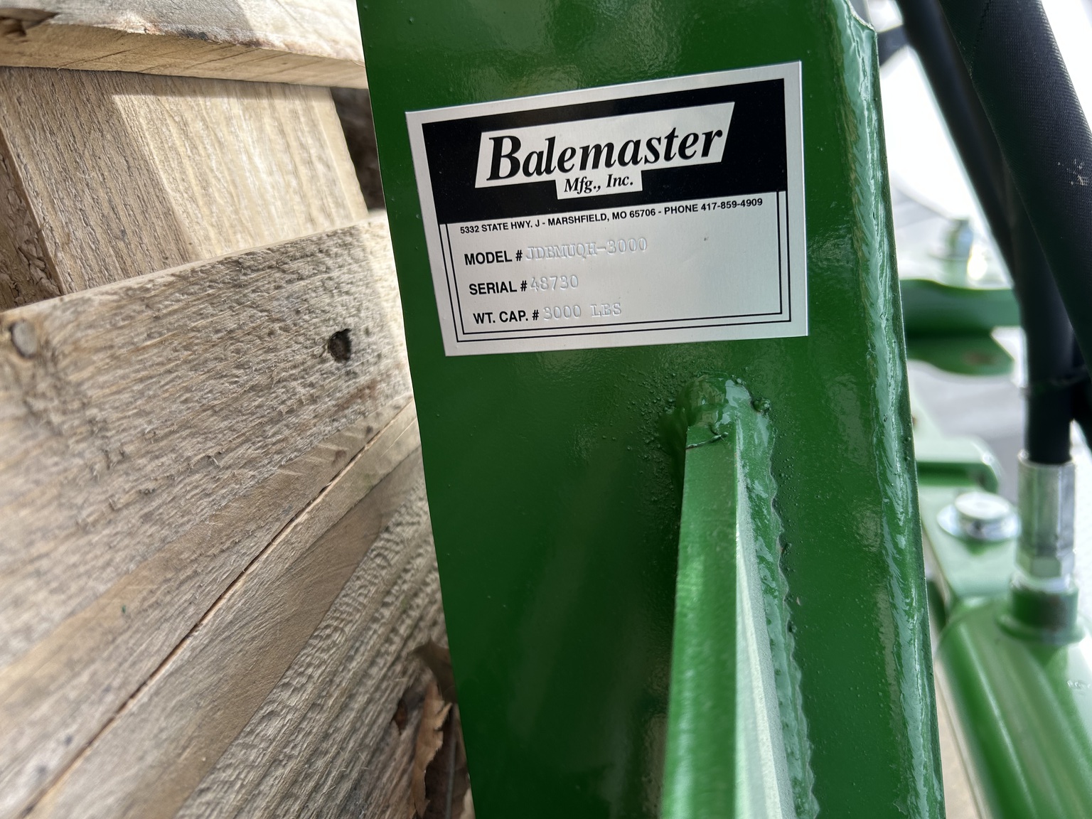  2025 BaleMaster JDBMUQH-3000 BALE UNROLLER at Heritage Tractor in Topeka, KS
