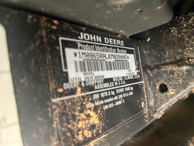  2019 John Deere XUV865R Diesel Premium Cab at Heritage Tractor in West Plains, MO
