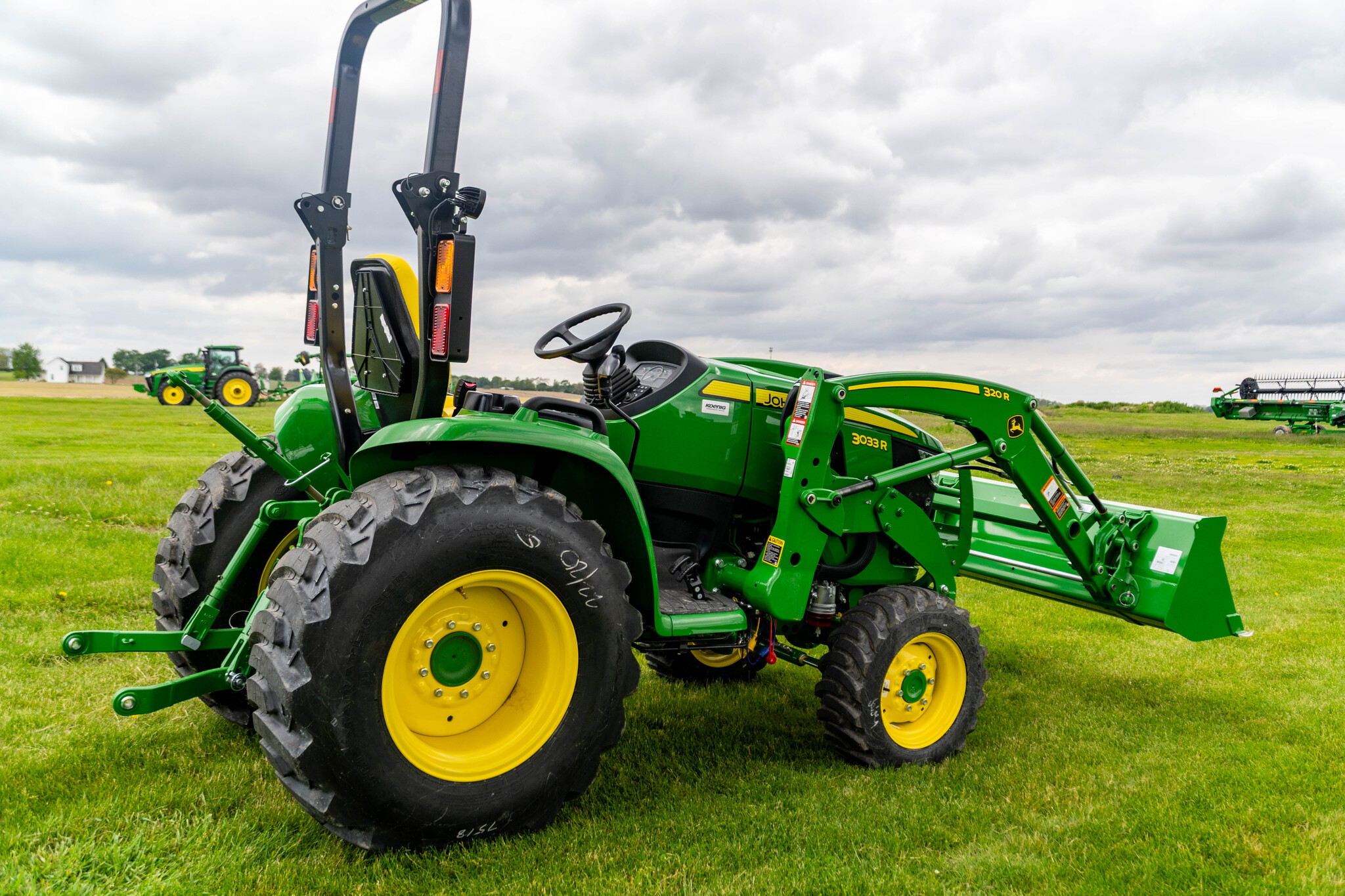 New In-Stock 2026 John Deere 3033R Compact Utility Tractors at Koenig Equipment in Urbana, OH - PhotoXL6