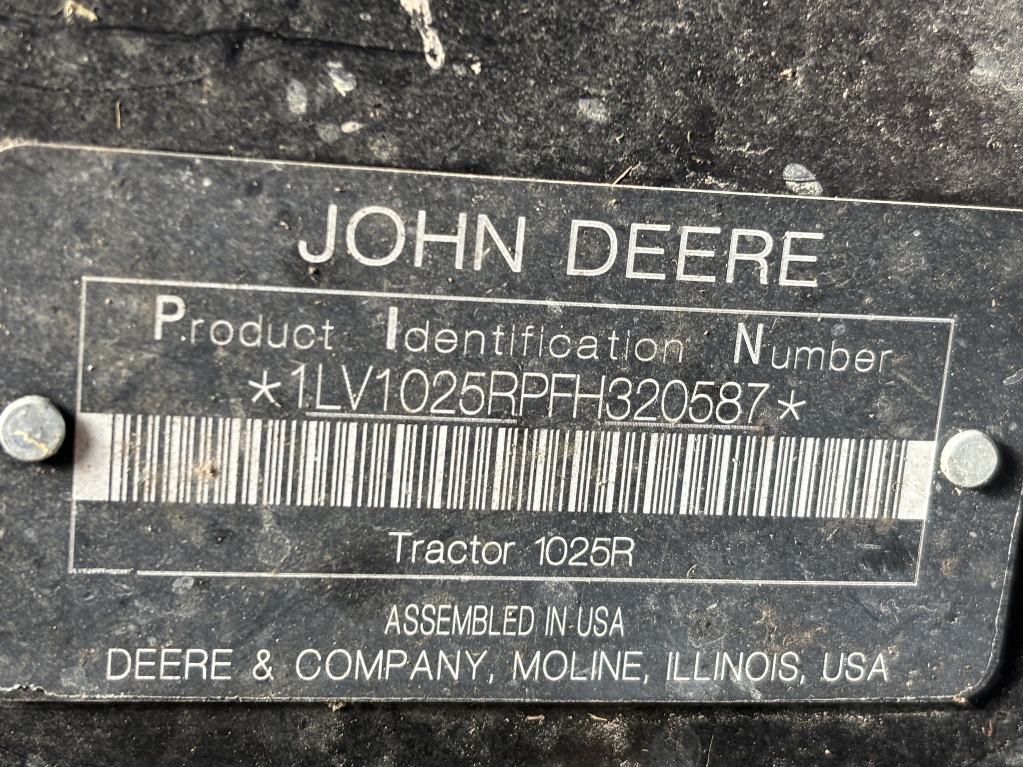 Used 2015 John Deere 1025R Compact Utility Tractors at Koenig Equipment in Botkins, OH - PhotoXL23