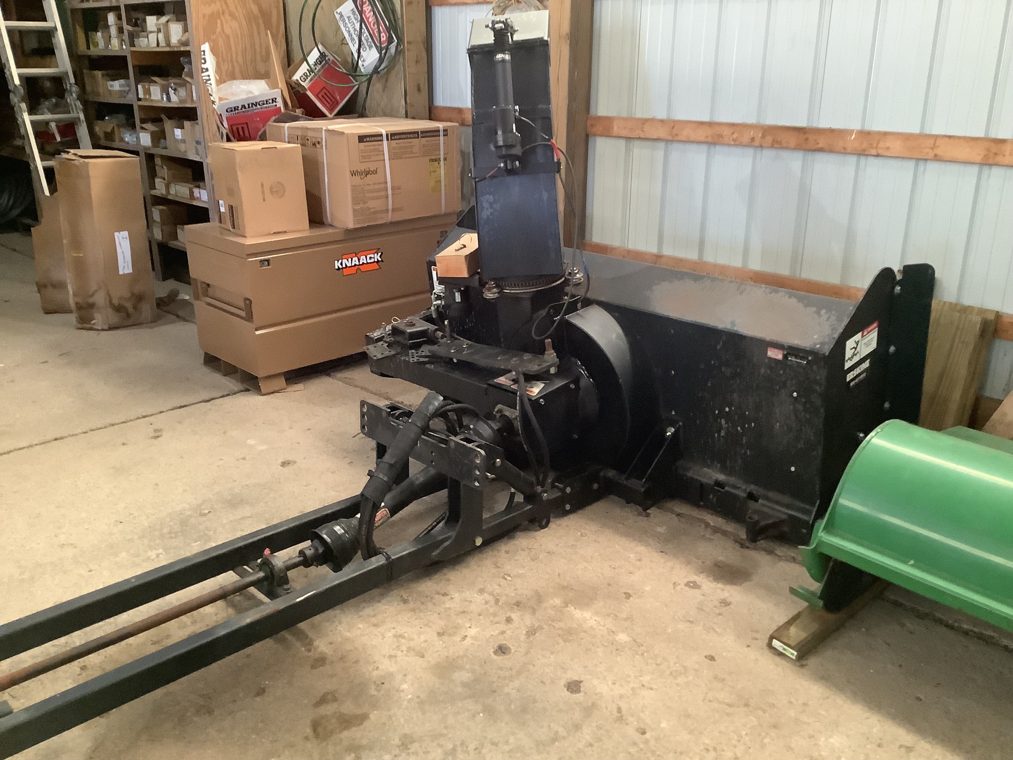 2019 Erskine 7 foot front mounted to stage snowblower