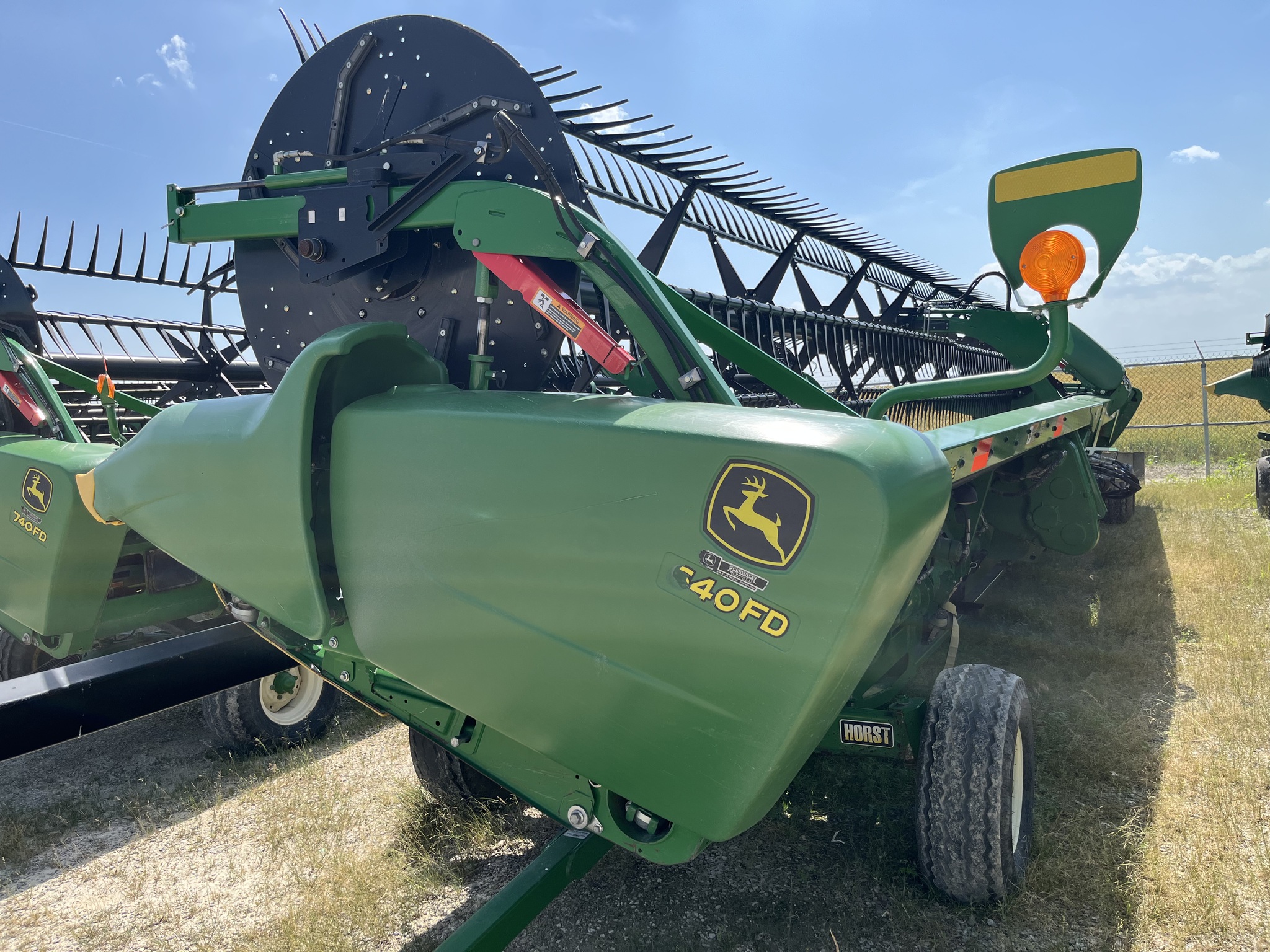 2017 John Deere 640FD Combine Platforms