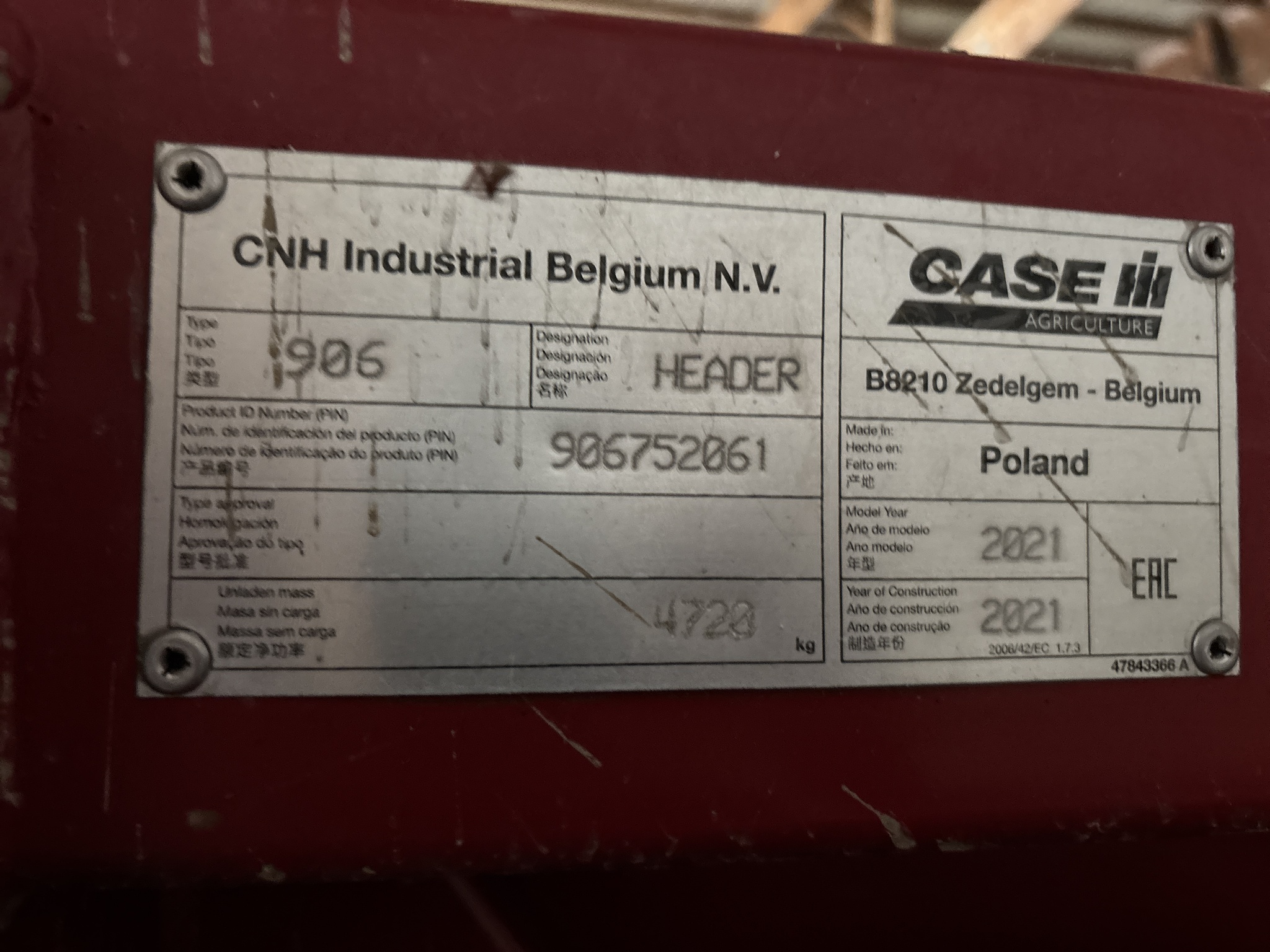 Used 2021 Case IH 4412F Corn and Row Crop headers at Koenig Equipment in Anna, OH - PhotoXL17
