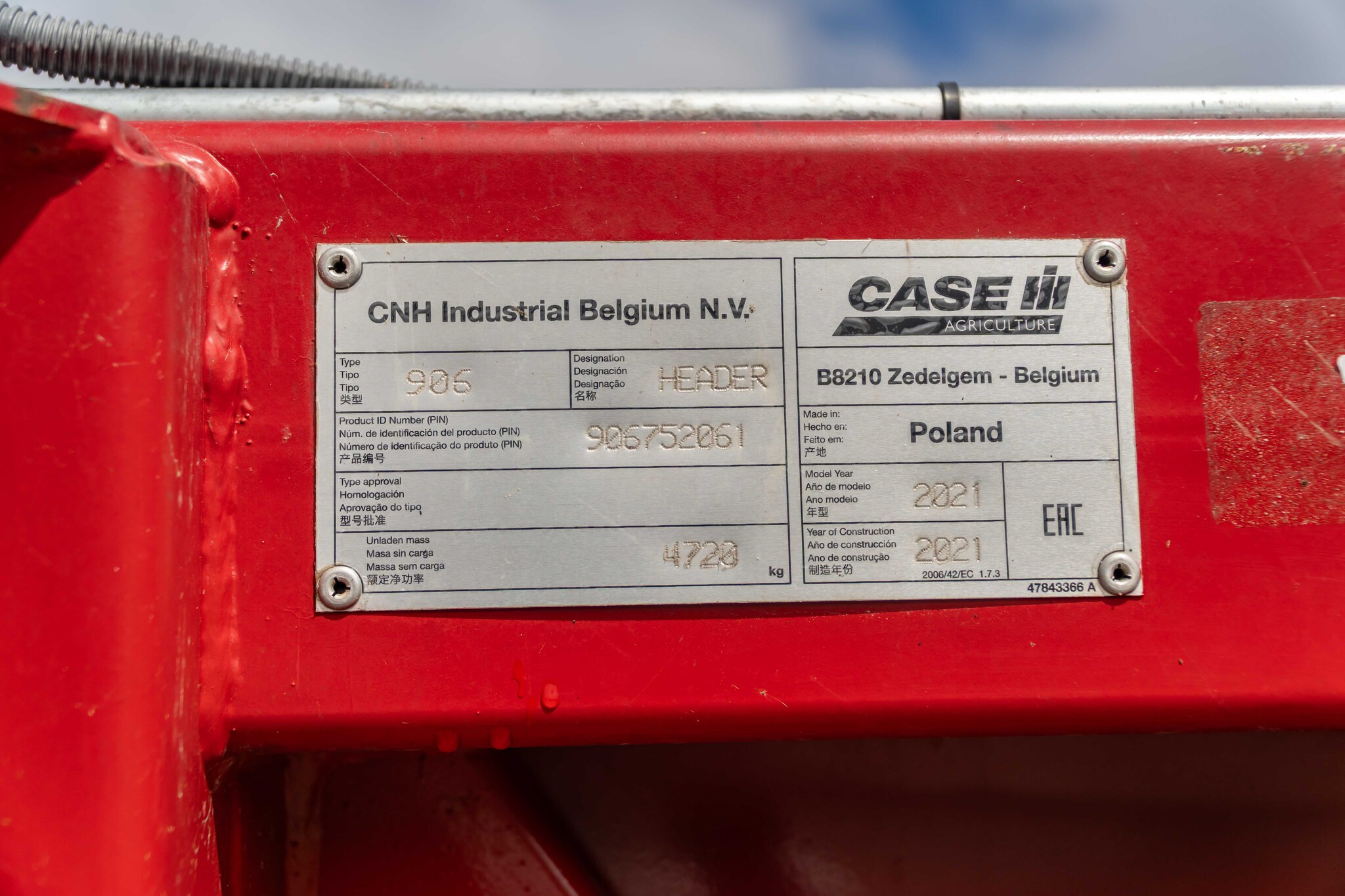 Used 2021 Case IH 4412F Corn and Row Crop headers at Koenig Equipment in Anna, OH - PhotoXL26