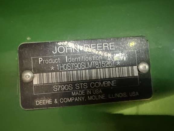 2021 John Deere S790 - Photo8