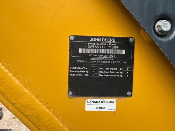 2023 John Deere 872G