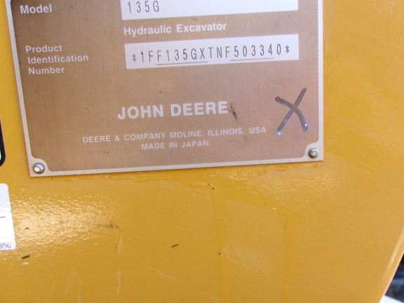 2022 John Deere 135G