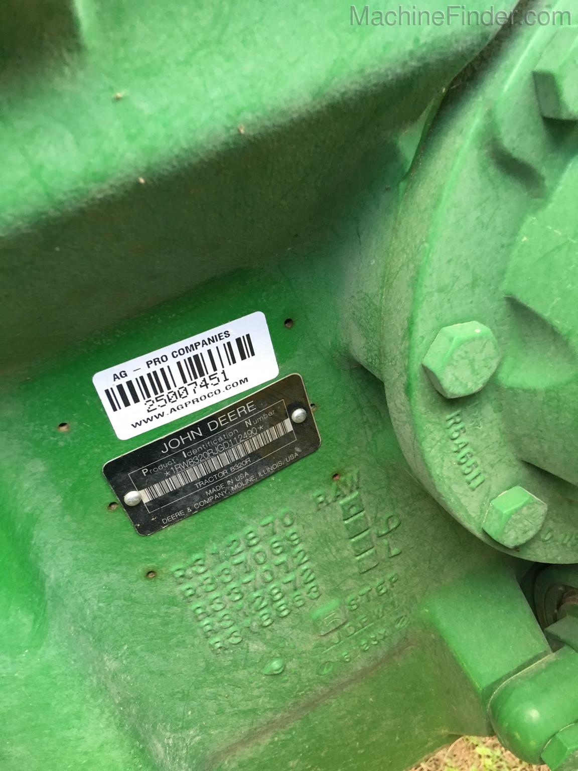 2016 John Deere 8320R Image 2