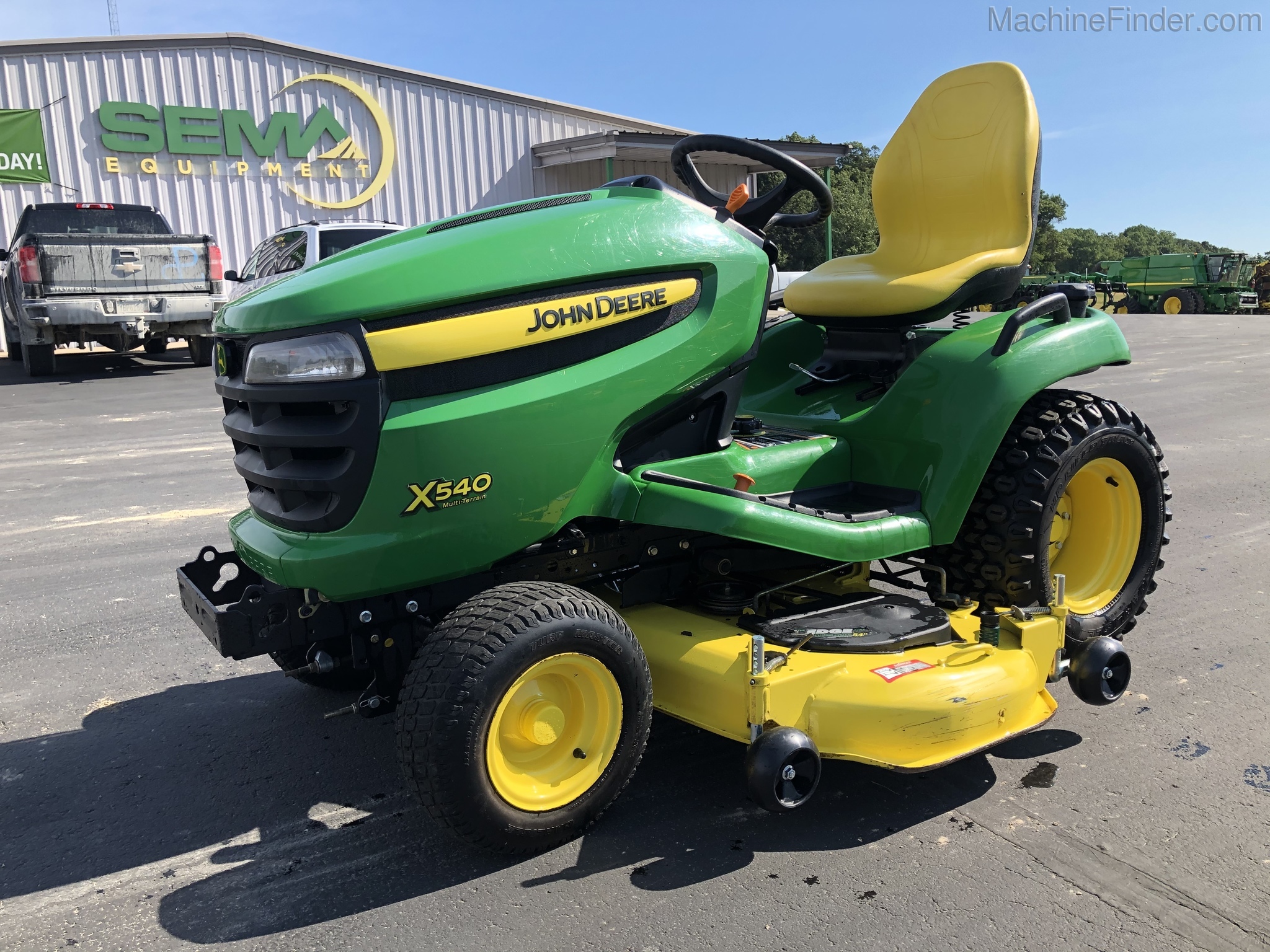 Equipment Details 2012 John Deere X540