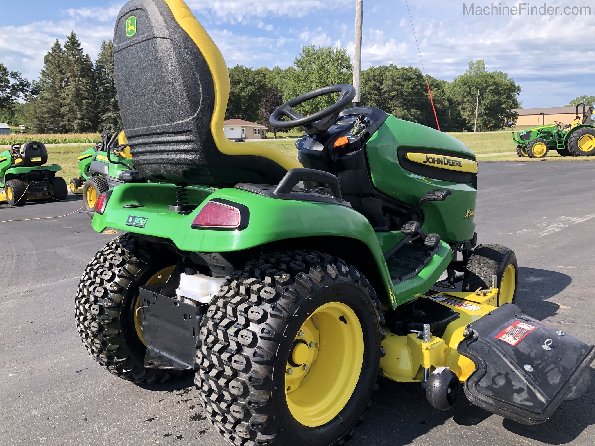 Equipment Details 2012 John Deere X540