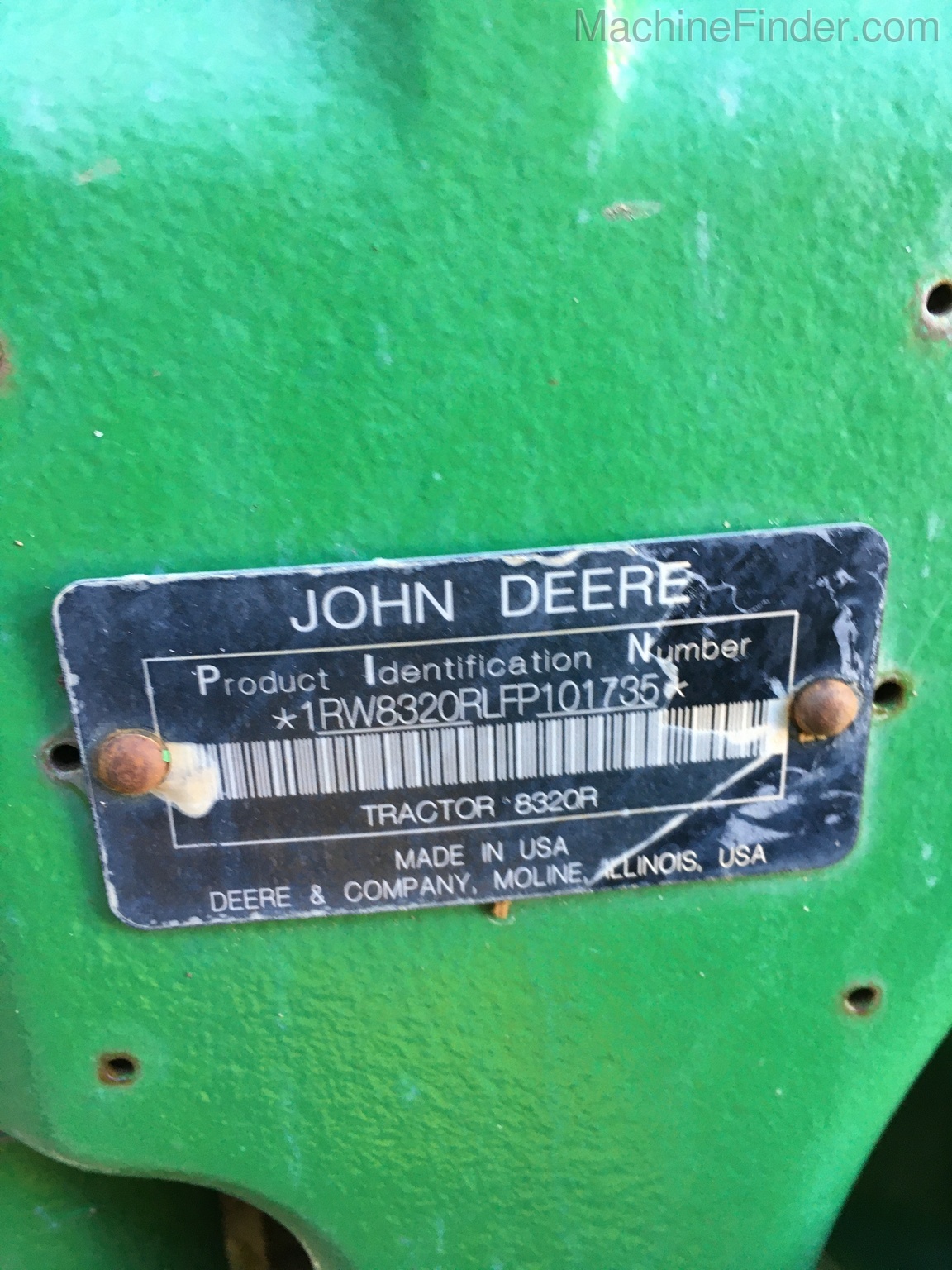 2015 John Deere 8320R Image 12
