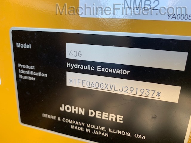 2020 John Deere 60G Image 5