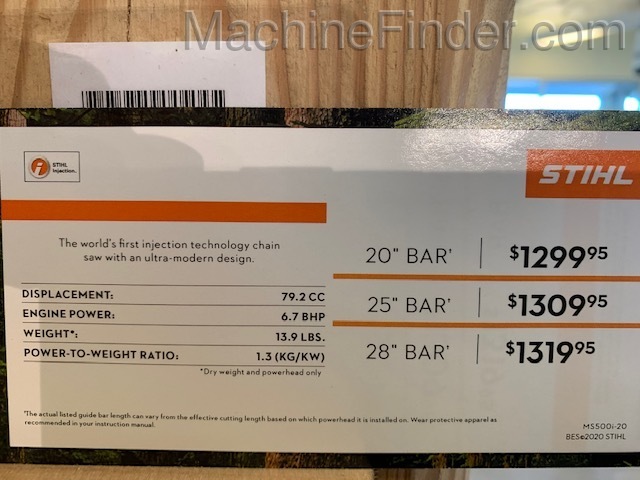 2021 Stihl MS500i Image 6