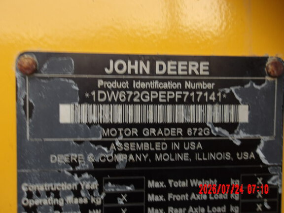 2023 John Deere 672G