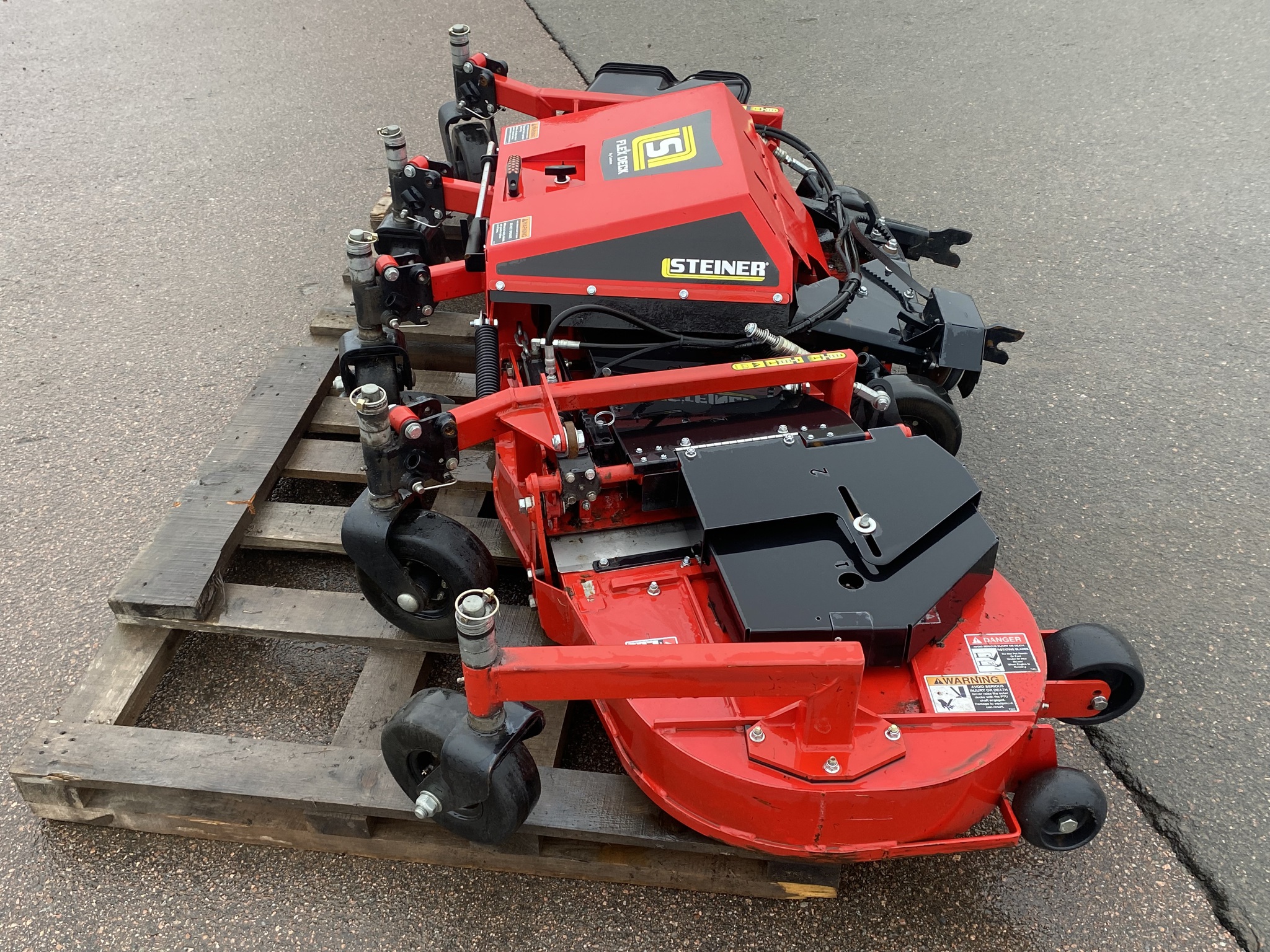 2021 Steiner Steiner 80” Flex Deck Mower Image 1
