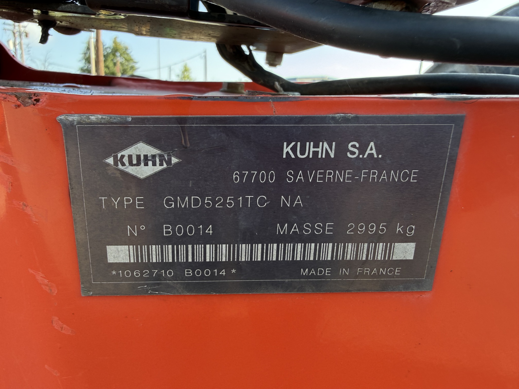 2017 Kuhn GMD5251TC Image 34
