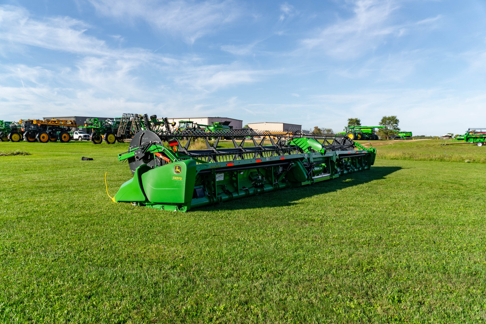 Used 2018 John Deere 645FD Combine Platforms at Koenig Equipment in Anna, OH - PhotoXL2