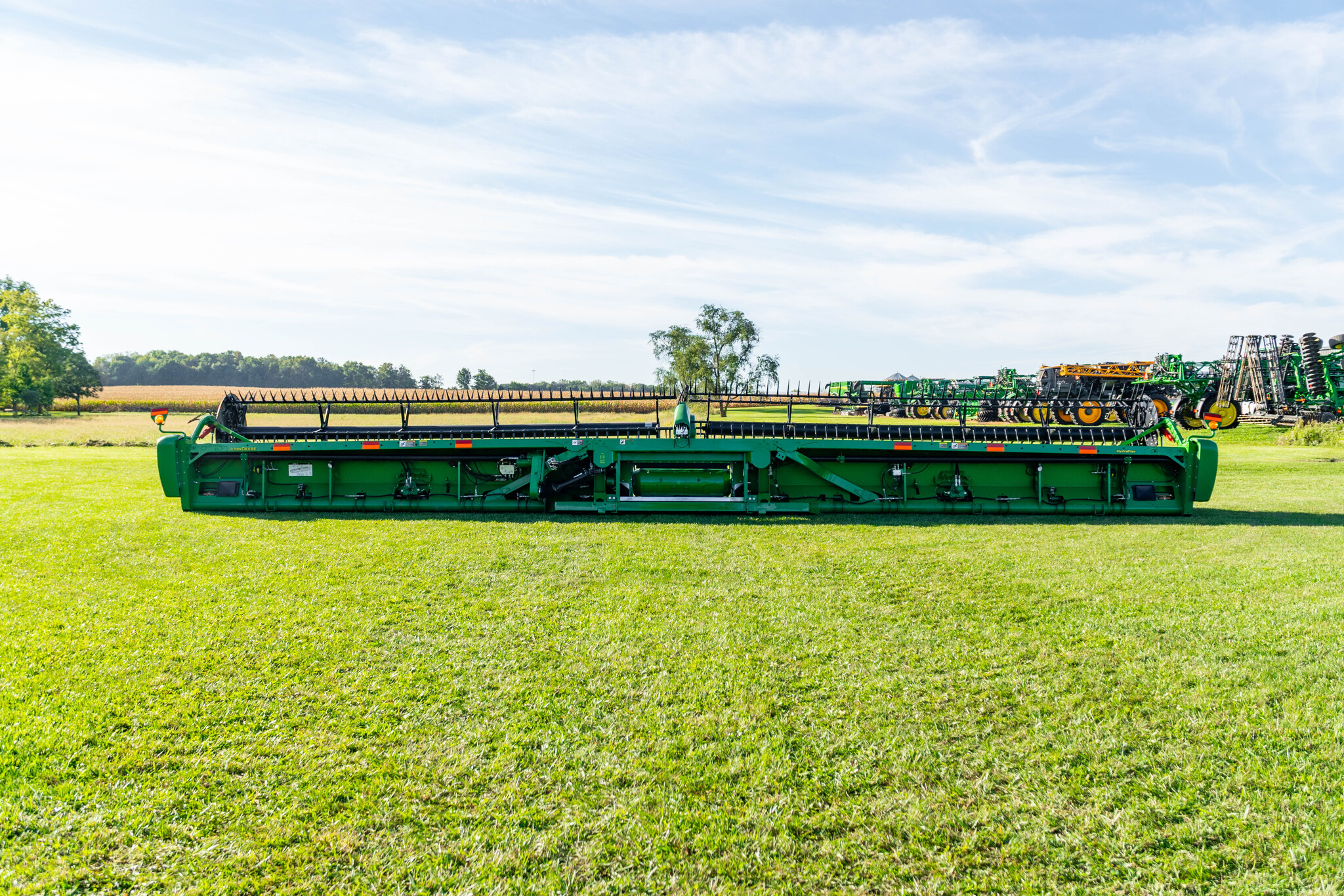 Used 2018 John Deere 645FD Combine Platforms at Koenig Equipment in Anna, OH - PhotoXL3