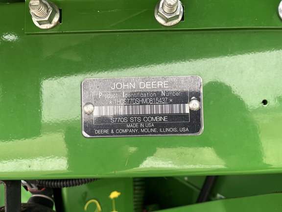 2021 John Deere S770 - Photo32