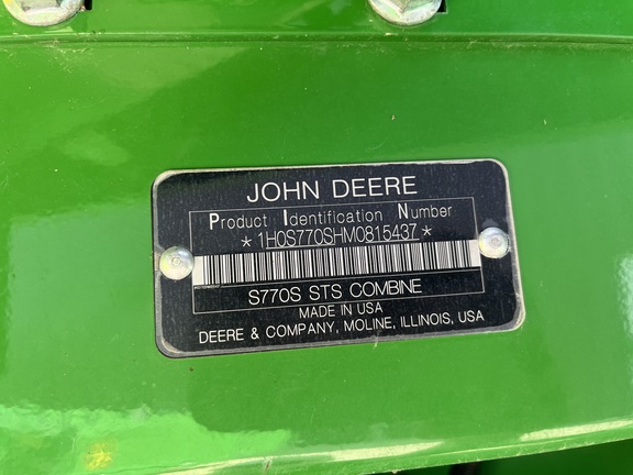 2021 John Deere S770 - Photo41