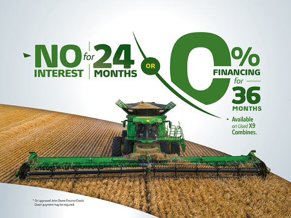 Used 2022 John Deere X9 1100 Combines at Horizon Ag & Turf in Lloydminster, AB - Photo3