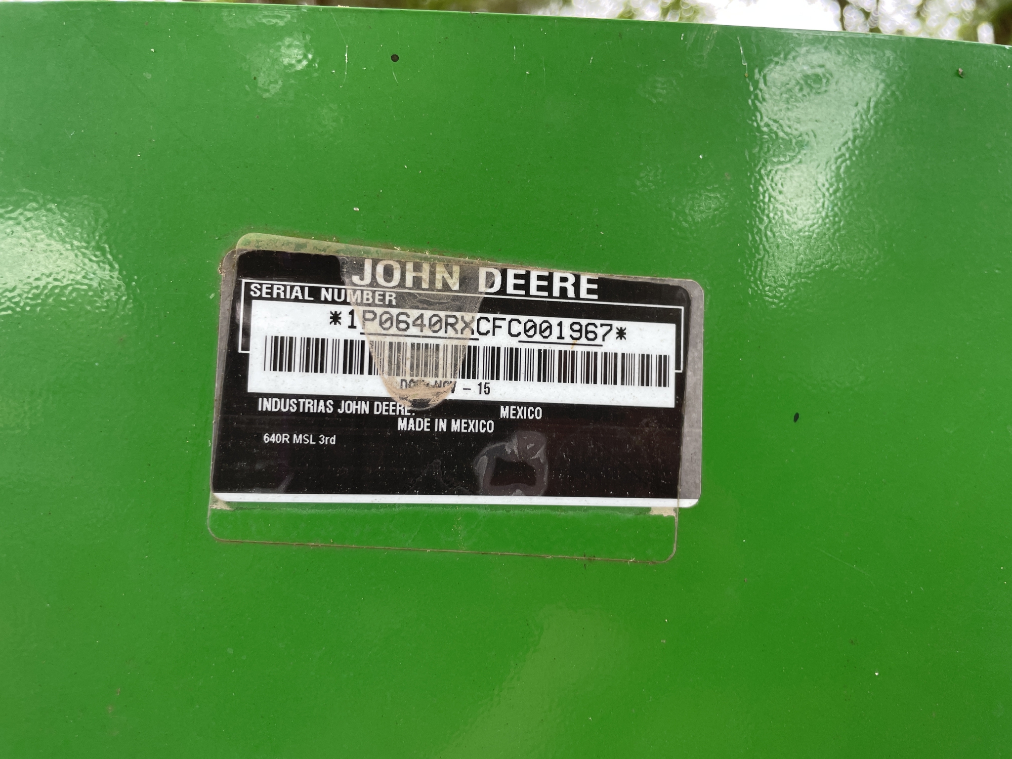 2015 John Deere 6145R Image 23