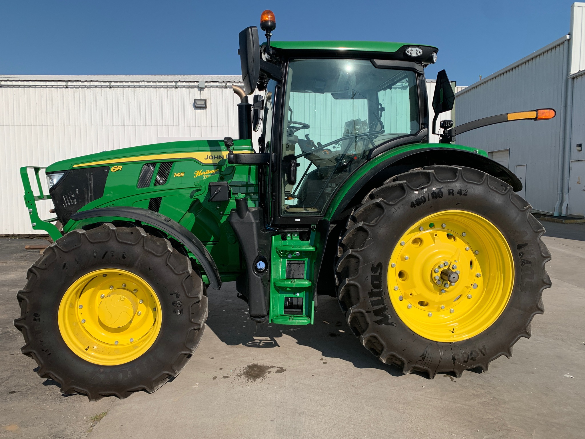  2025 John Deere 6R 145 at Heritage Tractor in Lamar, MO