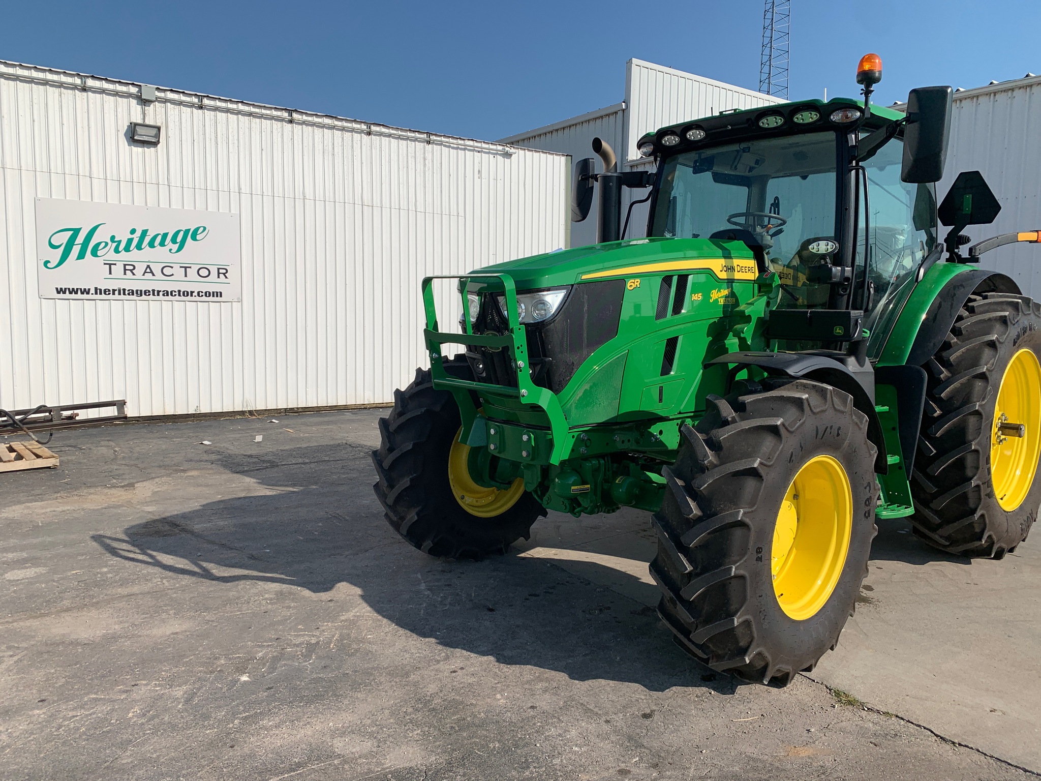  2025 John Deere 6R 145 at Heritage Tractor in Lamar, MO