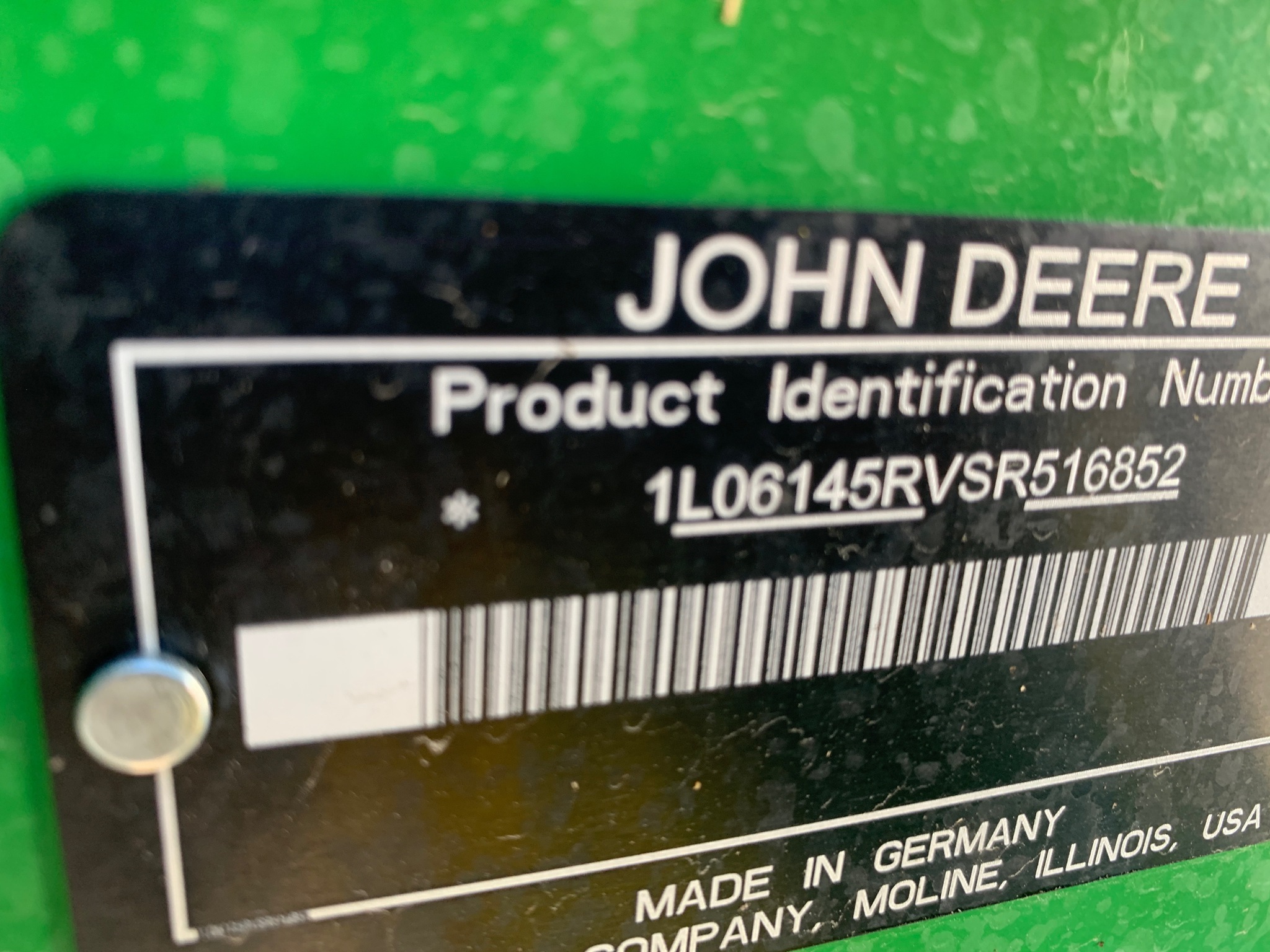  2025 John Deere 6R 145 at Heritage Tractor in Lamar, MO