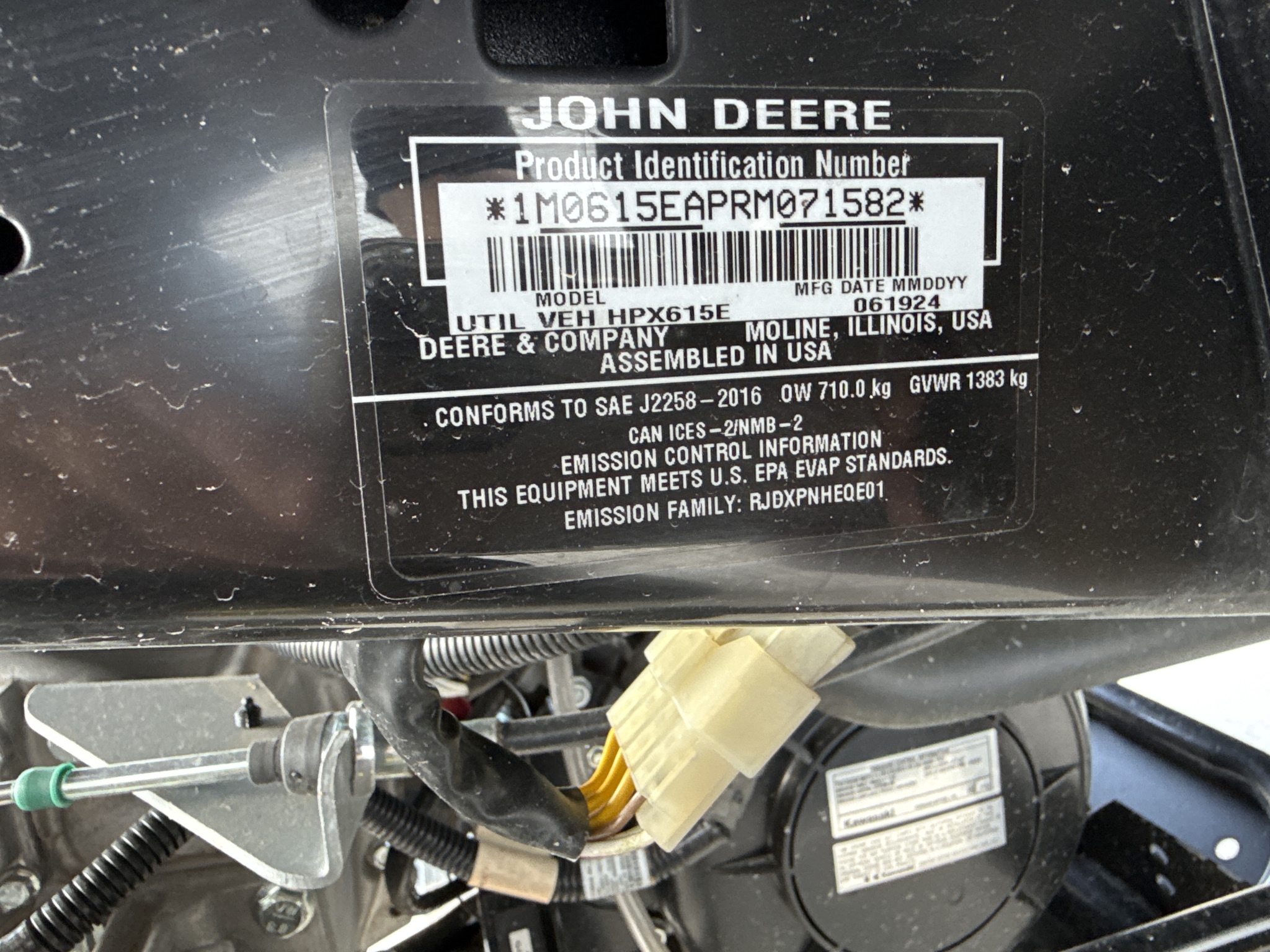 2024 John Deere HPX615E Image 22