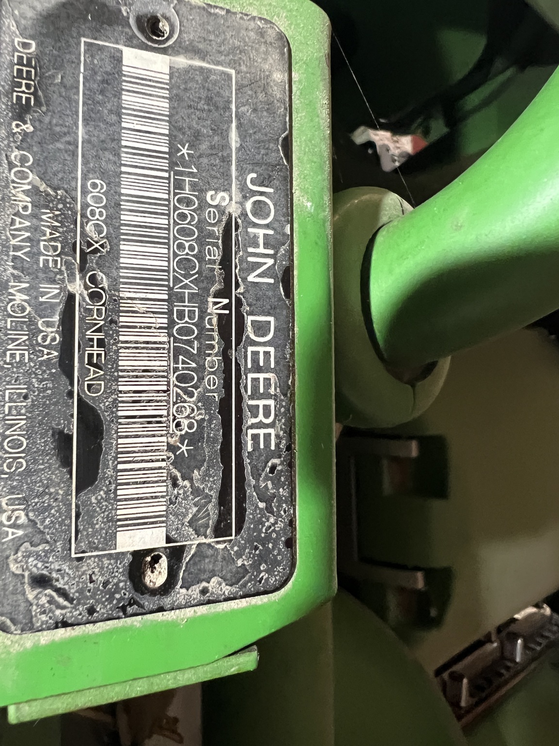 2011 John Deere 608C Image 17