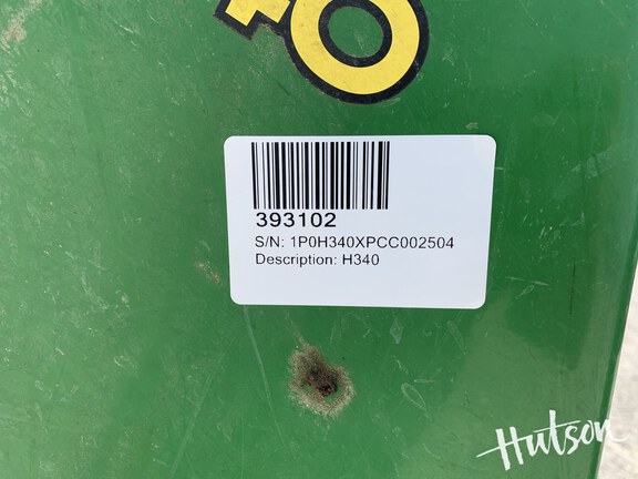 Photo of 2012 John Deere H340