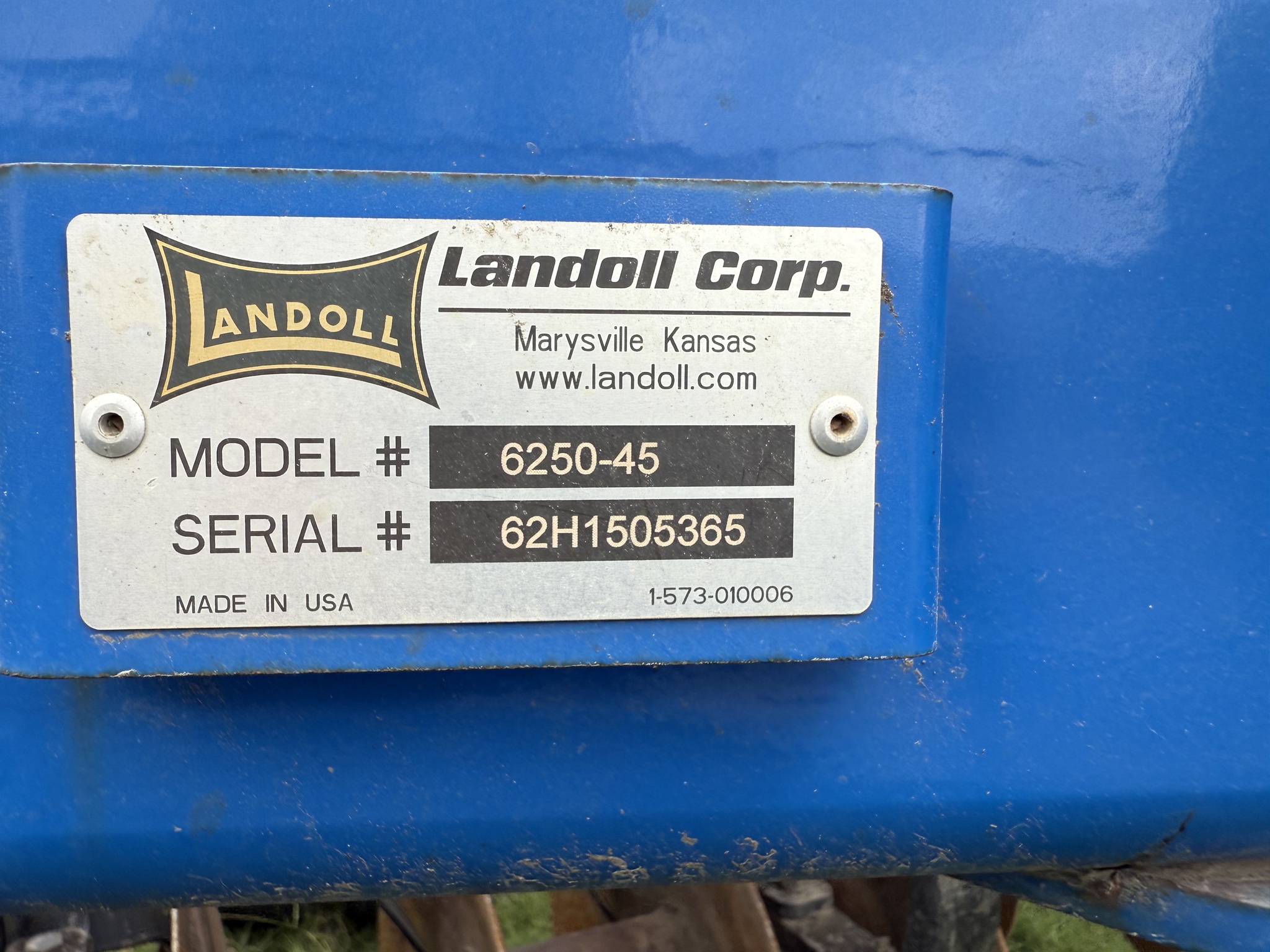 2015 Landoll 6250-45 Image 30