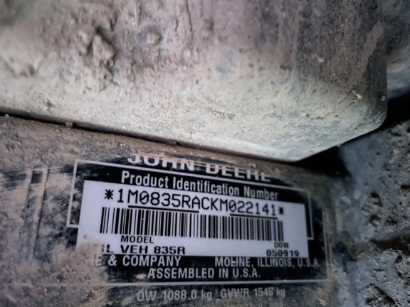 Photo of 2019 John Deere XUV 835R