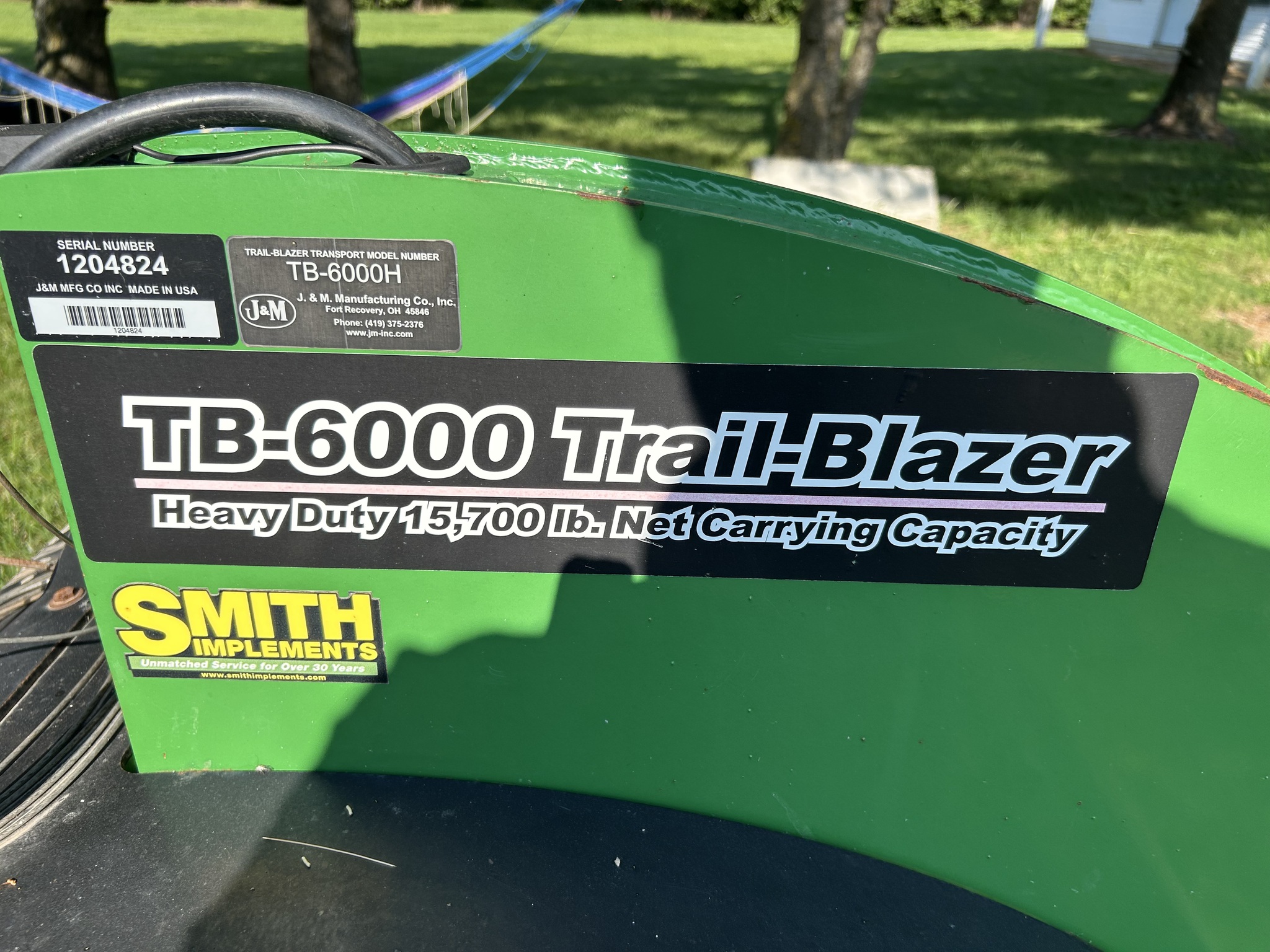 Used 2012 J&M TB-6000H Header carts at Koenig Equipment in Rushville, IN - PhotoXL16