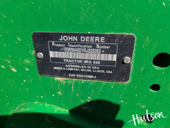 Photo of 2025 John Deere 9RX 640