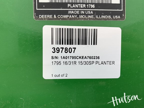 Photo of 2015 John Deere 1795