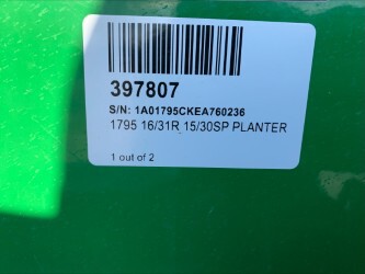 Photo of 2015 John Deere 1795