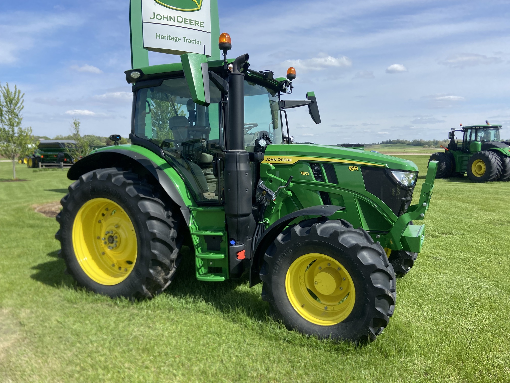  2025 John Deere 6R 130 at Heritage Tractor in Lacon, IL