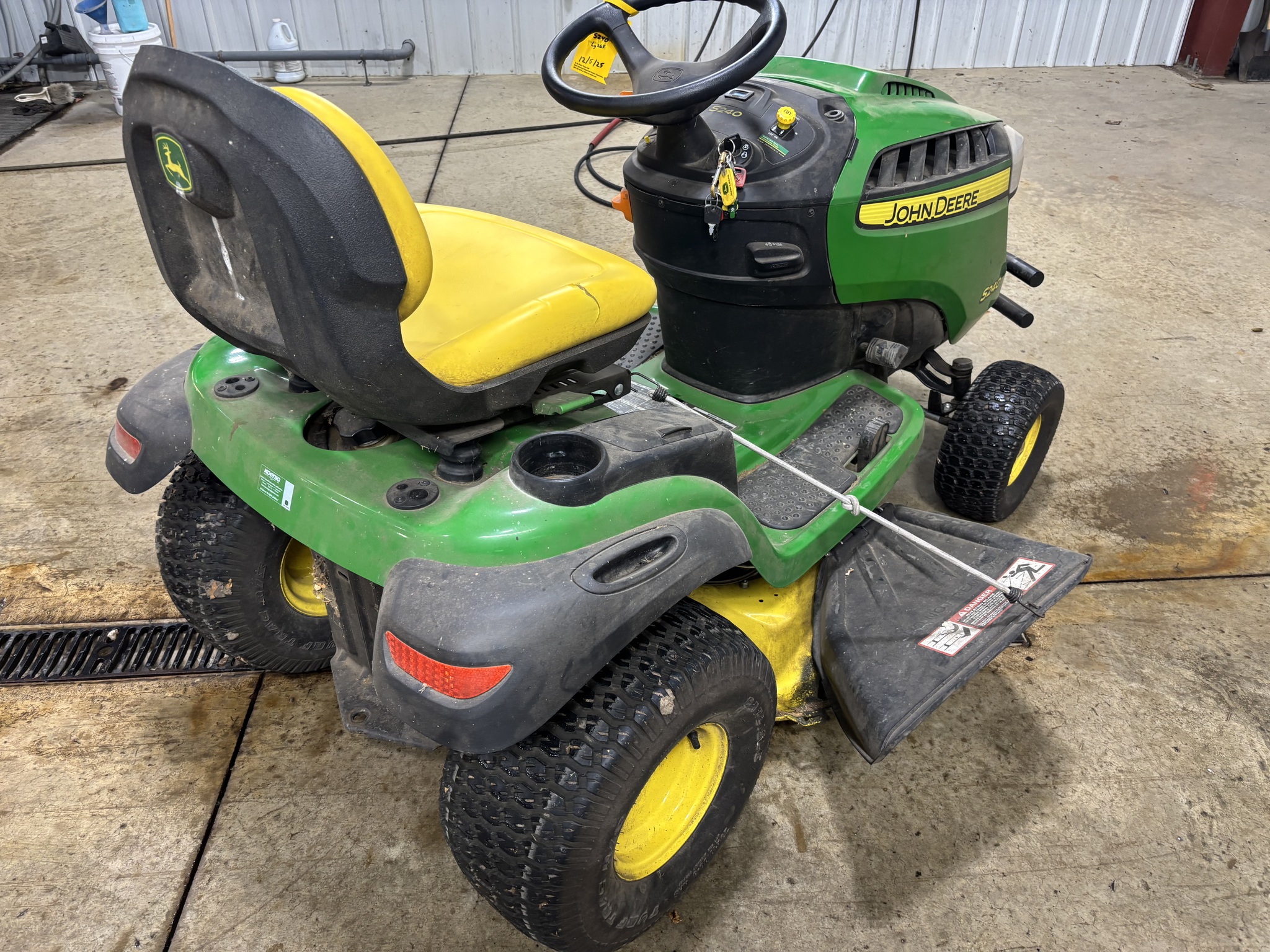 Used 2017 John Deere S240 Lawn & Garden Tractors at Koenig Equipment in Botkins, OH - PhotoXL3