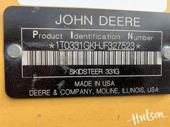 Photo of 2018 John Deere 331G