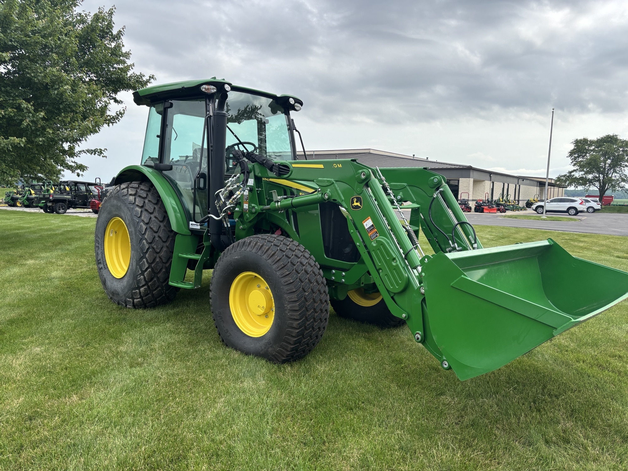 Used 2024 John Deere 5075M Utility Tractors at Koenig Equipment in Urbana, OH - PhotoXL0