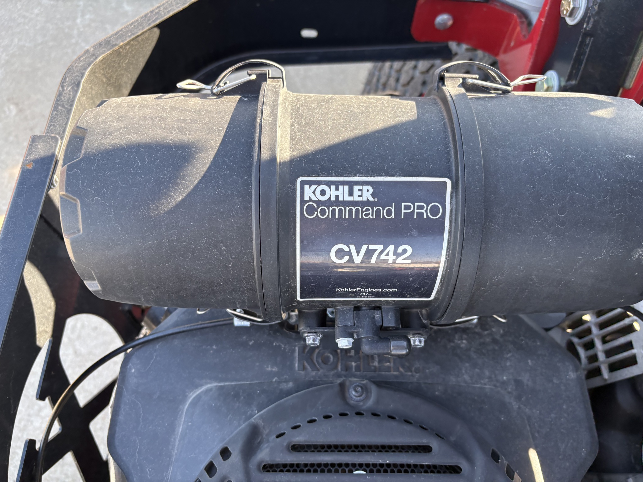  2024 Exmark LZE742GKC604A3 ZERO TURN MOWER at Heritage Tractor in Bloomington, IL
