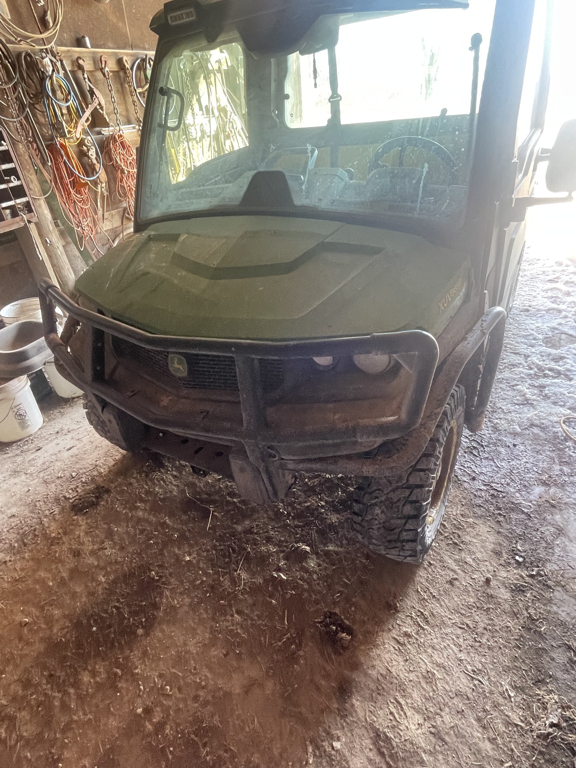  2024 John Deere XUV865R Diesel Premium Cab at Heritage Tractor in Rockport, IL