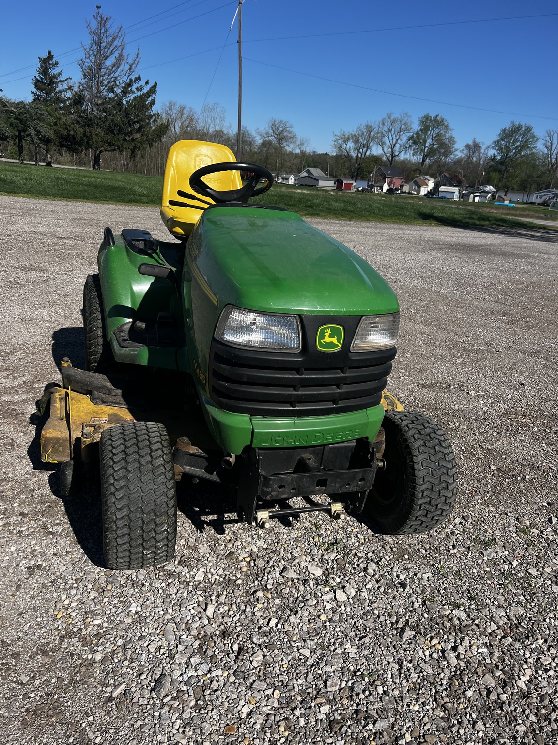2002 John Deere X485 Image 2