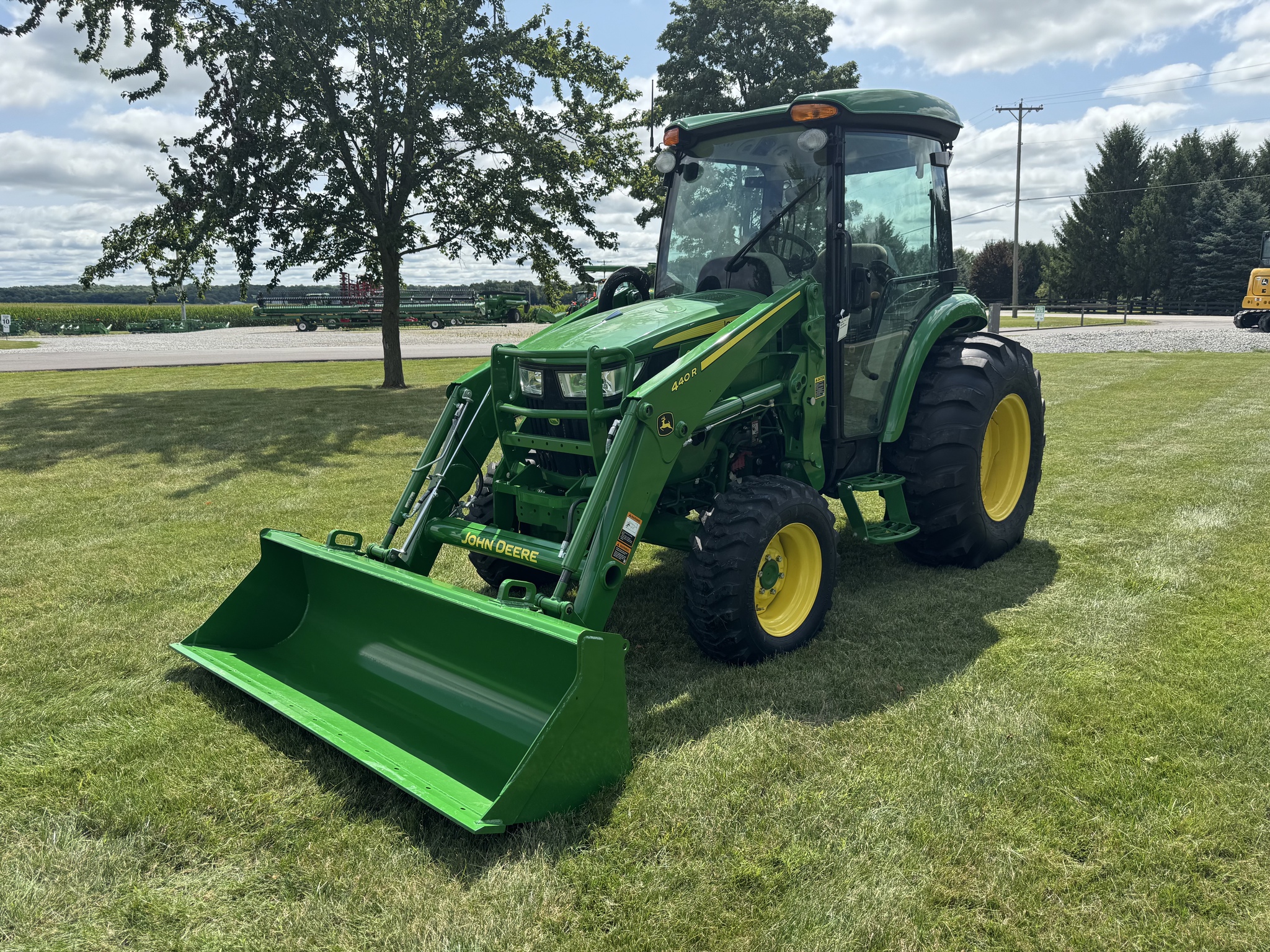 Used 2019 John Deere 4044R Compact Utility Tractors at Koenig Equipment in Urbana, OH - PhotoXL4
