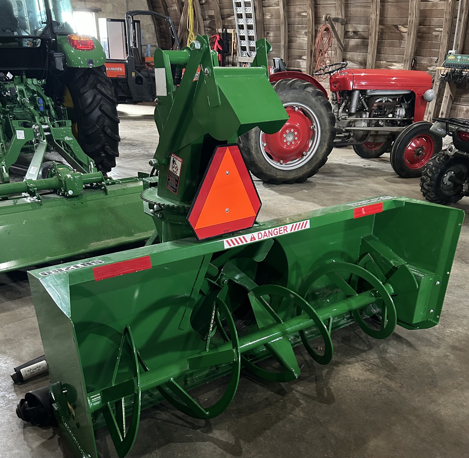 Used 2024 Frontier SB1280 Farm Tractor Mounted Snow Blowers at Koenig Equipment in Knightstown, IN - PhotoXL0