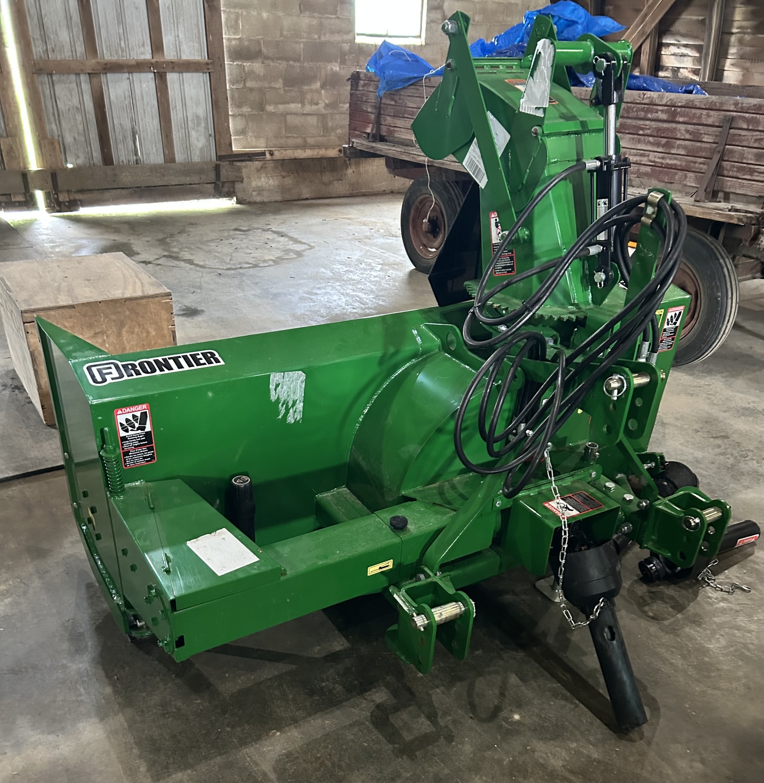 Used 2024 Frontier SB1280 Farm Tractor Mounted Snow Blowers at Koenig Equipment in Knightstown, IN - PhotoXL2