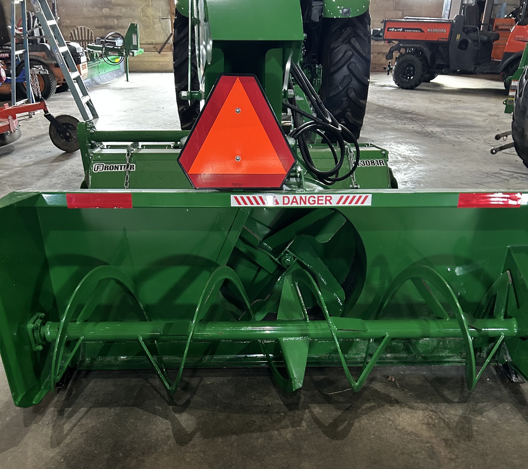 Used 2024 Frontier SB1280 Farm Tractor Mounted Snow Blowers at Koenig Equipment in Knightstown, IN - PhotoXL3