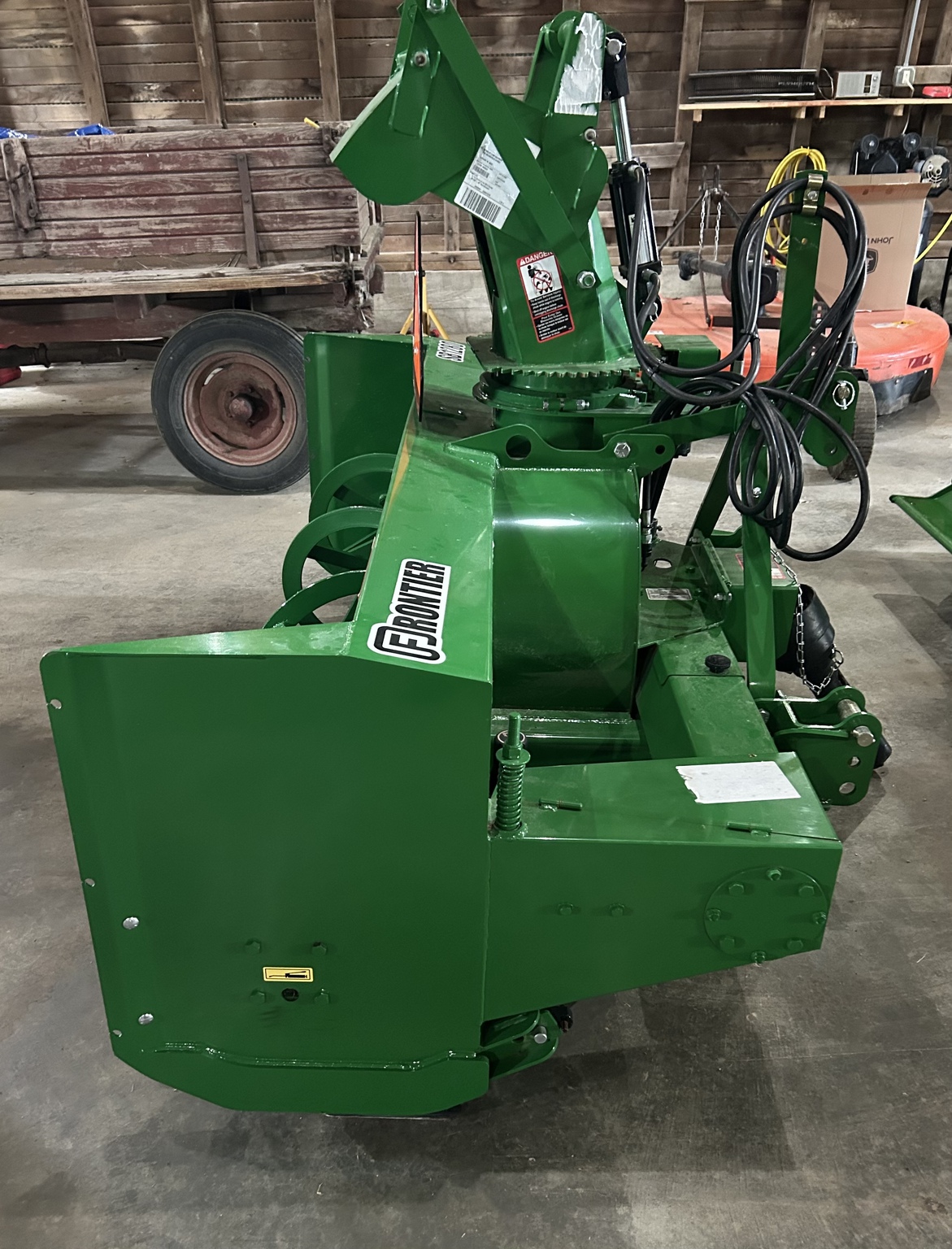Used 2024 Frontier SB1280 Farm Tractor Mounted Snow Blowers at Koenig Equipment in Knightstown, IN - PhotoXL4